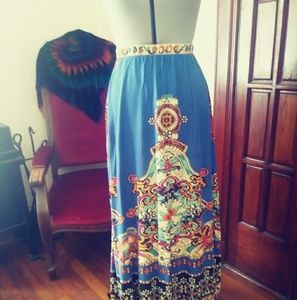 Forever 21 boho summer skirt